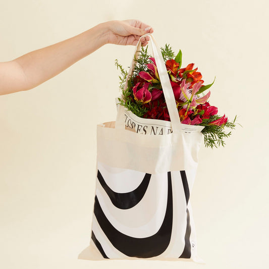 NEW IN! BOLSA COM FLORES ERMETICA P&B